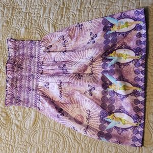 TINKER BELL Shirred Fabric Dress